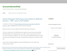 Tablet Screenshot of economicgreenfield.com